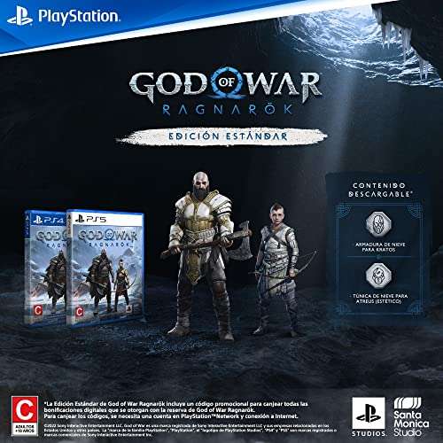 Amazon: God of War Ragnarök PlayStation 4