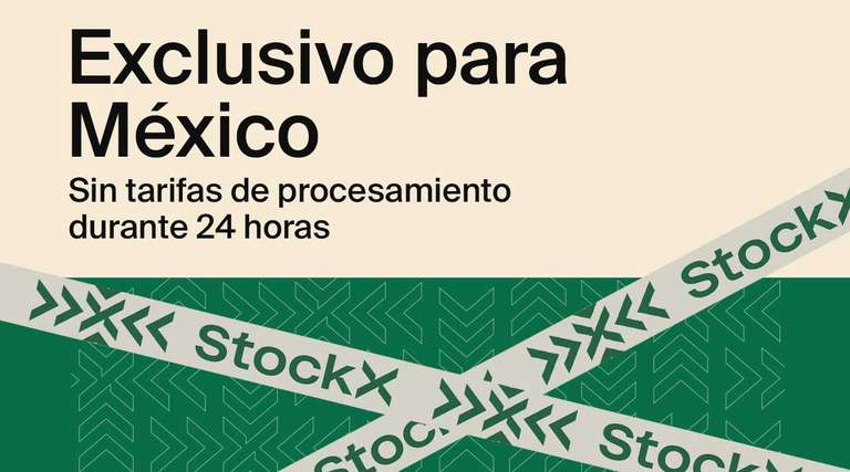 StockX: Tarifas de procesamiento gratuitas