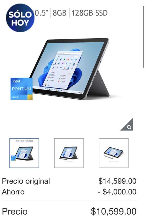 Costco Microsoft Surface Go 3
