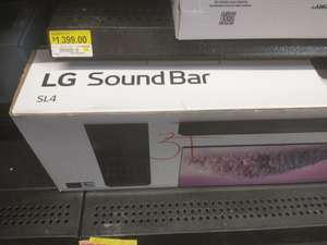 Bodega Aurrera: Barra de sonido LG SL4 última liquidación