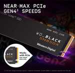 Amazon: SSD WD_Black SN850X 4TB M.2 2280 PCIe Gen4 NVMe - Memoria SSD para Juegos de hasta 7300 MB/s