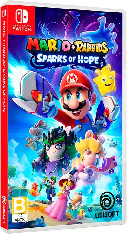 Walmart: Mario + Rabbids Sparks Of Hope Edición limitada Nintendo Switch Físico