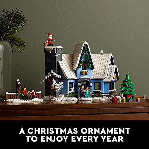 Amazon: Para los pequeños Bonito Kit de construcción LEGO Visita de Papá Noel.