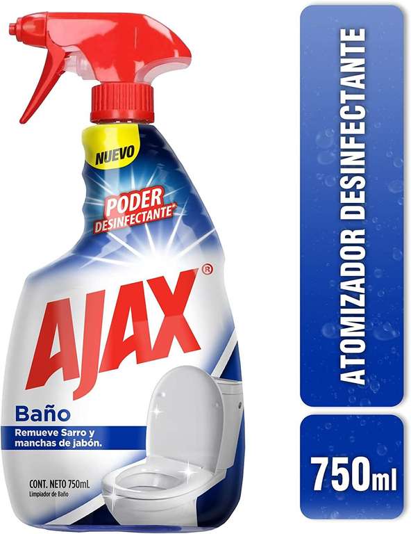 Amazon Ajax Limpiador Líquido para baño 750 ml