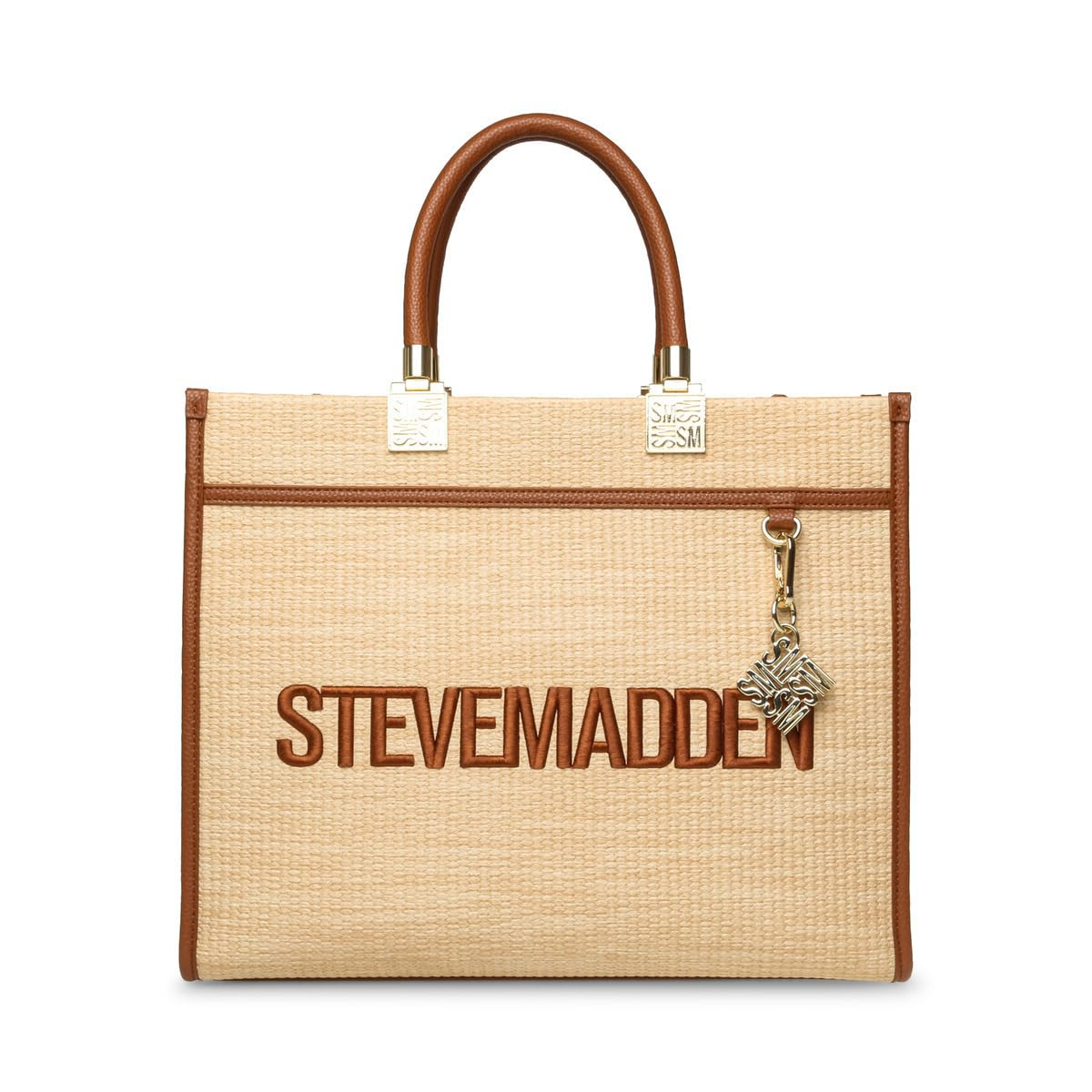 Amazon: Steve Madden Bolsa Tote Briches-S Natural