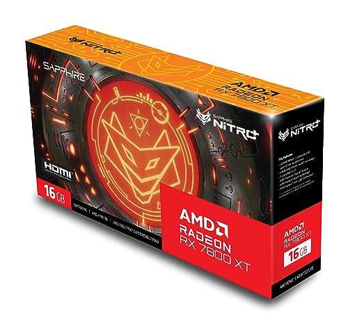 Amazon: Sapphire Nitro+ AMD Radeon RX 7800 XT Tarjeta gráfica