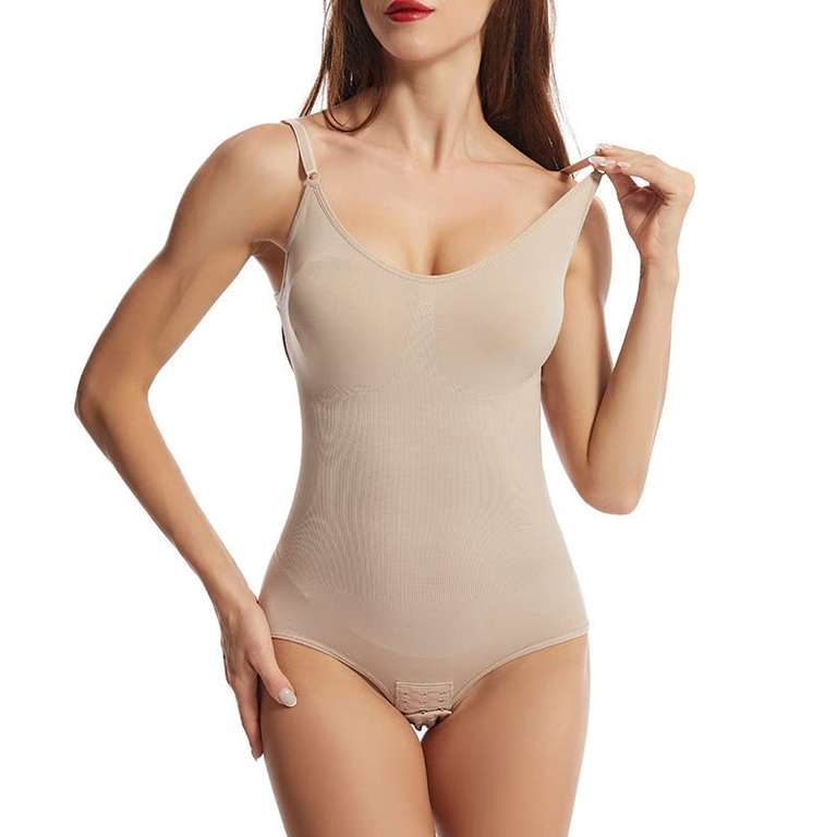 Amazon: DEKITA Bodysuit Shapewear con Control de Barriga, Body Mujer sin Costuras, Moldeadora para Esculpir el Cuerpo