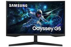 Amazon: Samsung Monitor Gaming 27" CurvoOdissey G5 resolución WQHD 144 HZ LS27CG552ELXZX (LC27G55TQBLXZX)