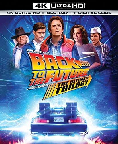 Amazon: Back to the Future: The Ultimate Trilogy [4K Ultra HD] [Blu-ray]