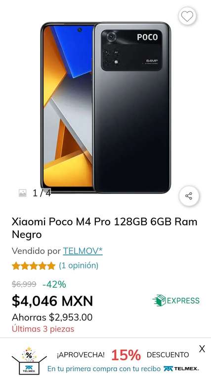 Claro Shop: Xiaomi M4 Pro