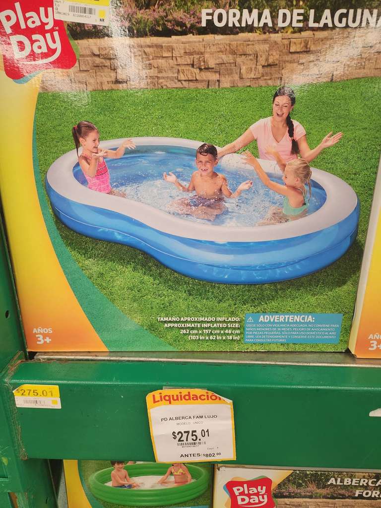 Walmart: Liquidación de piscinas inflables