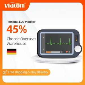 AliExpress: Monitor Viatom personal de ECG/EKG ( para detección de arritmia )