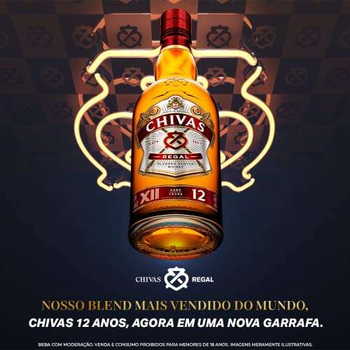 Amazon: Chivas Regal 12 años Whisky Blended Scotch 750ml