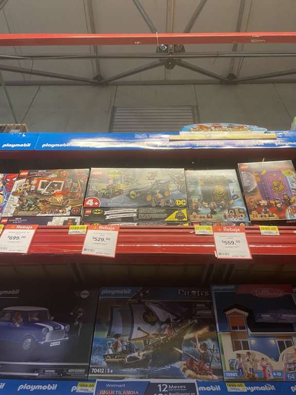 Walmart Santín EdoMex / Lego varios temas en descuento