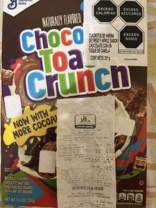 Chedraui: Cereal chocolate toast crunch