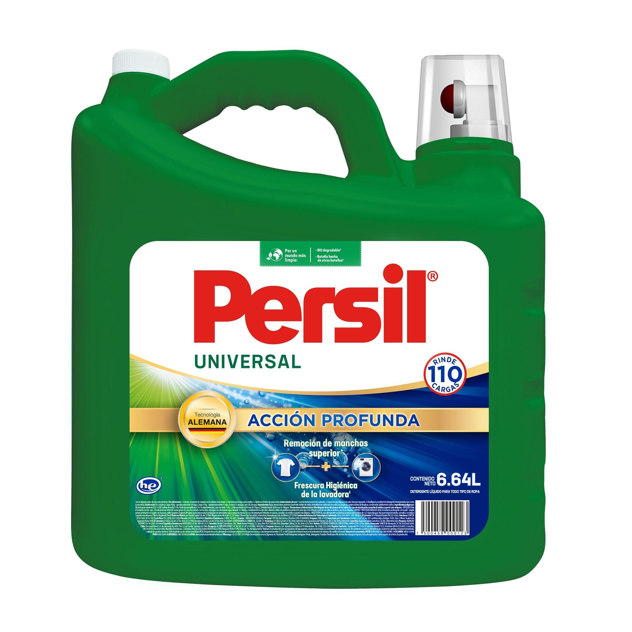 Amazon: Persil Detergente Gel Universal 6.64L | Planea y ahorra