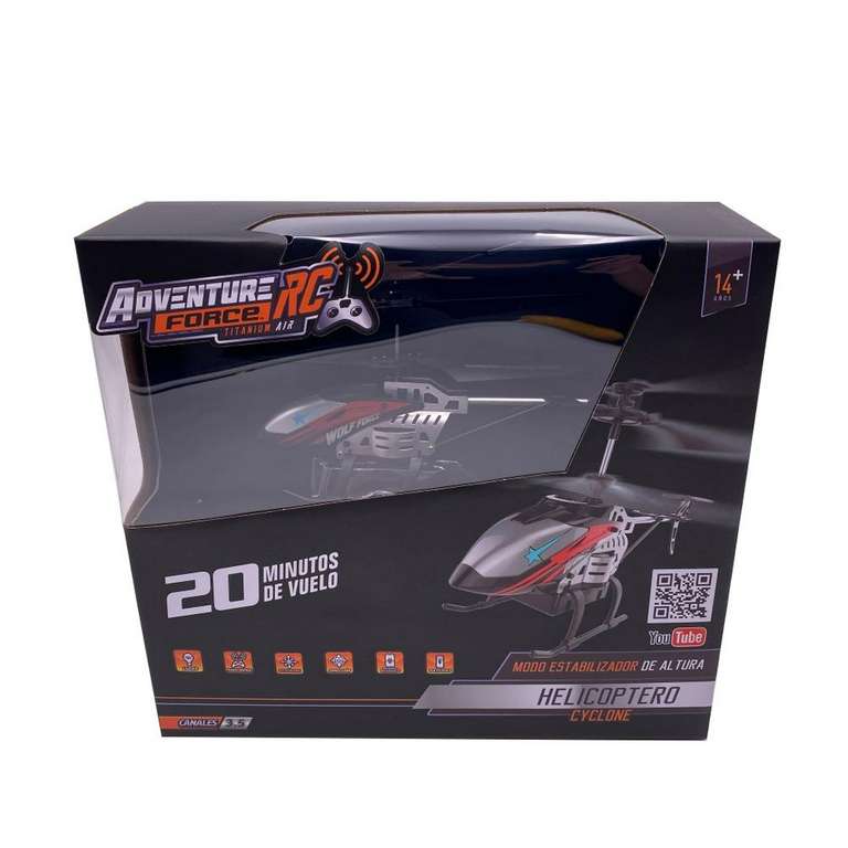 Walmart: RC Helicoptero Adventure Force Titanium F8 (Jelicopter Jelicopter)