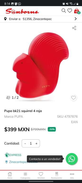 Sanborns: Kit de belleza Pupa squirrel 4