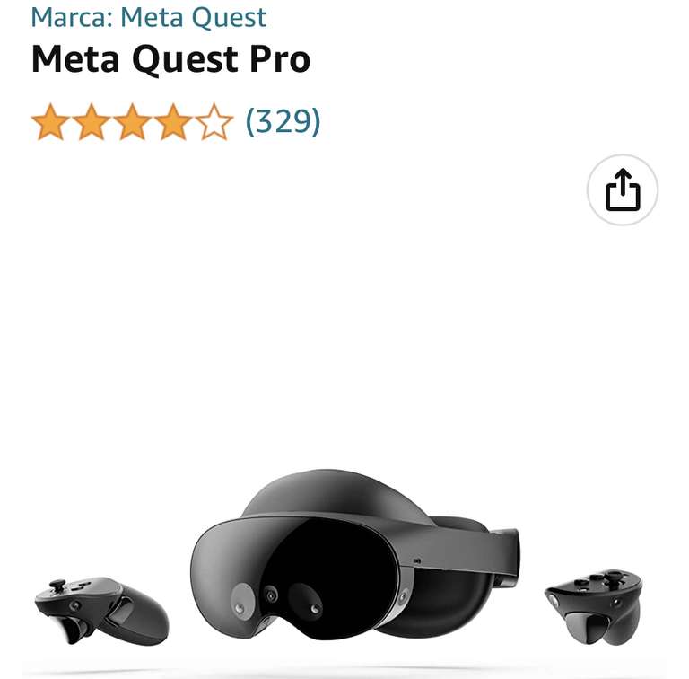 Amazon: Meta Quest Pro | Pagando con HSBC