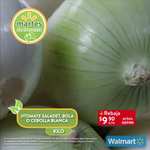 Walmart: Martes de Frescura 7 Marzo: Naranja $8.90 kg • Jitomate Saladet ó Bola ó Cebolla $9.90 kg • Piña $14.90 kg