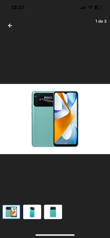 Coppel: Xiaomi poco C40 en color negro o azul