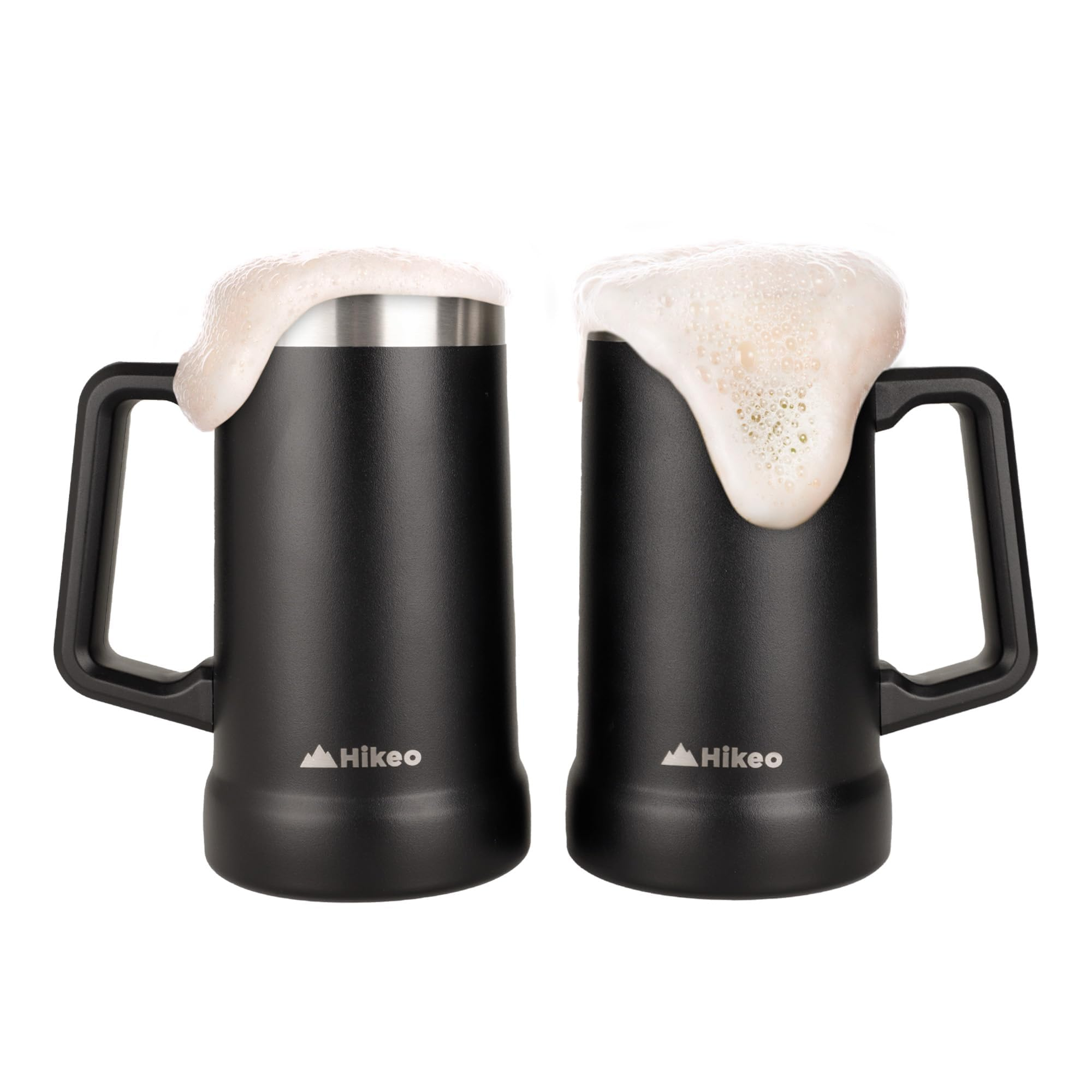 Amazon: Hikeo Tarro Cervecero Acero Inoxidable Doble Pared Térmica 2 Piezas 730 ml, Vaso Térmico Reutilizable para Cerveza y Café