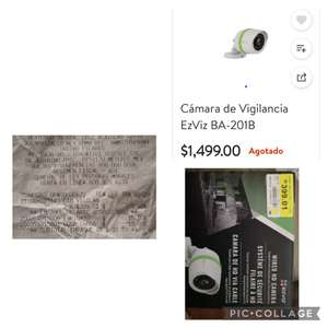 Walmart: cámara de vigilancia ezvir en $399.01