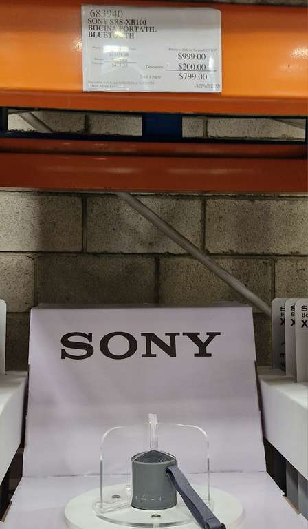 Sony XB100 Costco Tijuana