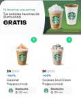 Bebida favorita de Starbucks gratis!!! Por Rappi Pro
