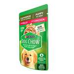 Amazon: Purina Dog Chow Pouches Alimento Húmedo Cachorros Pollo, Paquete con 20 Pzas de 100g