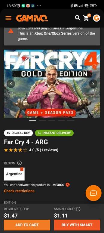 GAMIVO: Far Cry 4 Gold edition