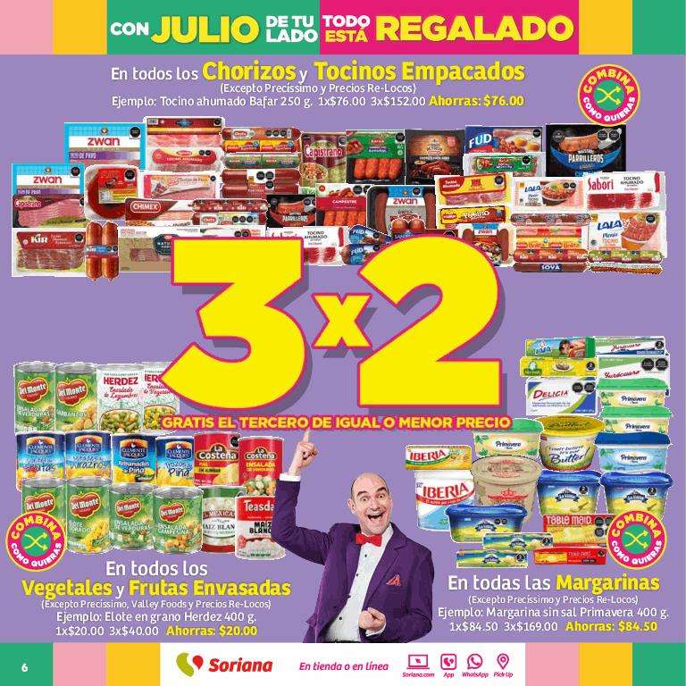 Soriana Híper: Folleto Julio Regalado (20-27 Jul) | 50% Ropa Verano, Juguetería. 3x2 Cosméticos, Nivea, tintes p/cabello, margarinas y más
