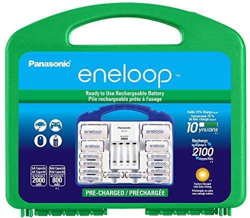 Amazon: Eneloop Power Pack. Envío gratis con Amazon Prime