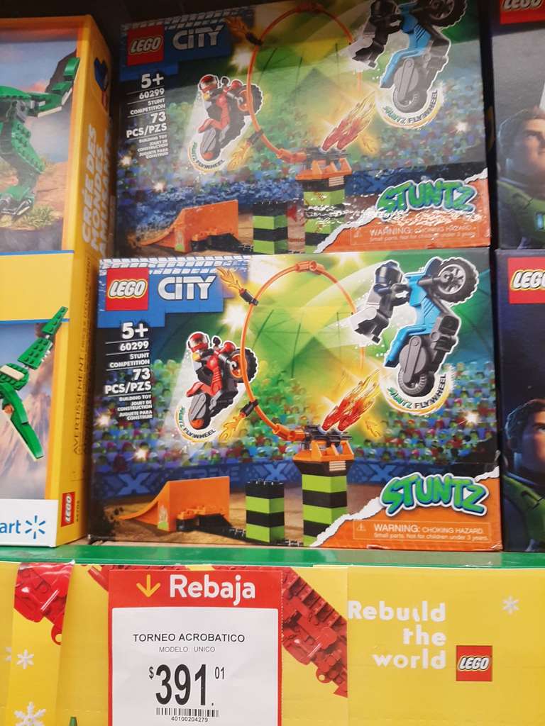 Lego torneo acrobático - walmart felix cuevas