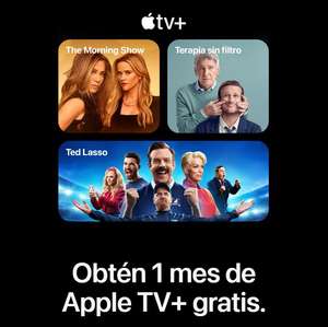 Apple TV+: 1 Meses GRATIS