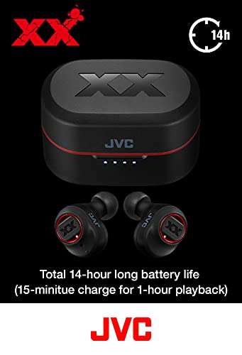 Amazon: audífonos JVC True Wireless Xtreme XPLOSIVES Rojo