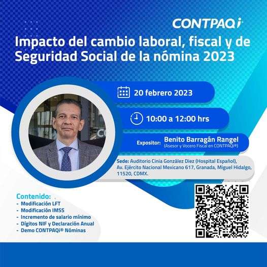 CONTPAQi: Impacto del cambio laboral, Digitos NIF y Declaración anual 2022
