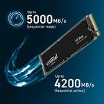 Amazon Estados Unidos: SSD Crucial P3 Plus 4TB M.2 PCIe Gen4 NVMe