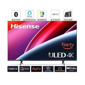 Walmart: TV Hisense 50 Pulgadas 4K Ultra HD Smart TV ULED 50U6HF (BBVA a 18 MSI)