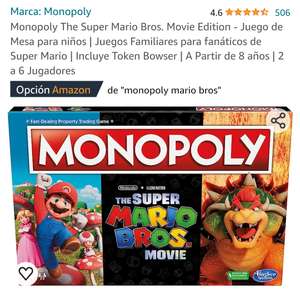 Amazon: Monopoly The Super Mario Bros. Movie Edition: