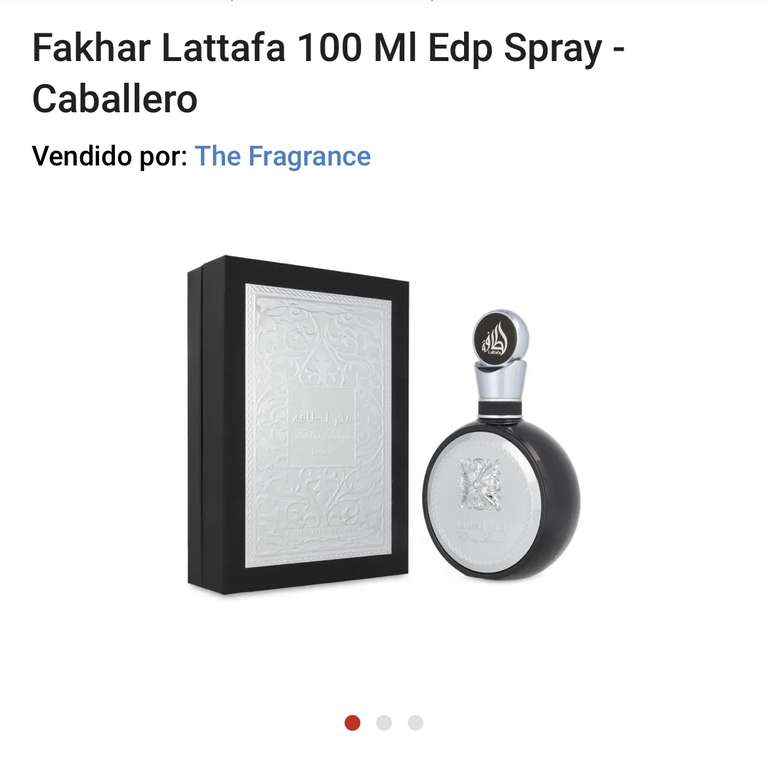 Elektra: Perfume Fakhar Lattafa 100 Ml Edp Spray - Caballero