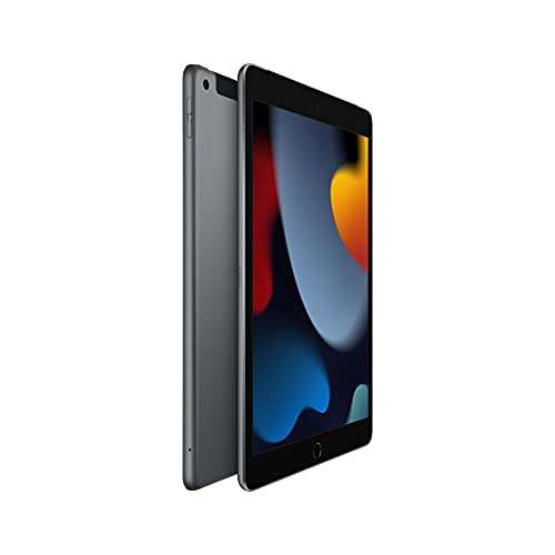Amazon: 2021 Apple iPad de 10.2 Pulgadas (Wi-Fi + Cellular, 64 GB) - Gris Espacial