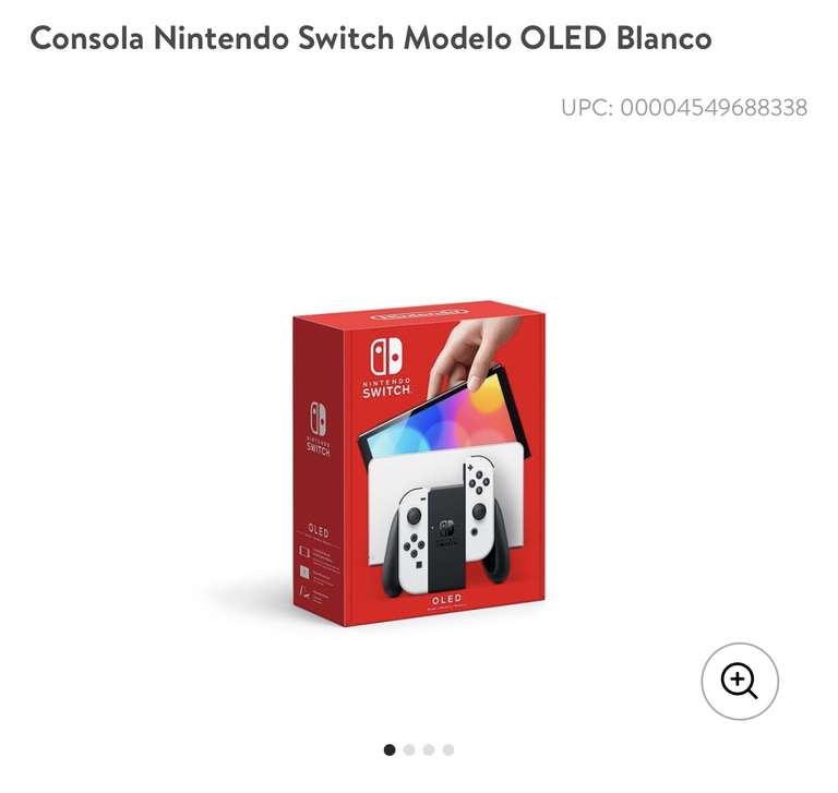 Walmart: Consola Nintendo Switch Oled