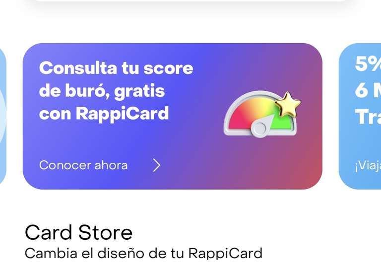 Rappi: Revisa tu Score de buró de Crédito, gratis con Rappi