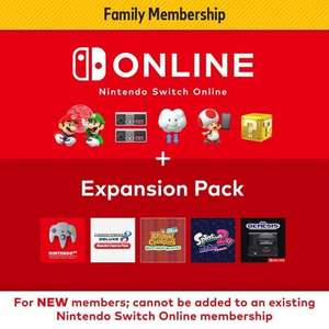 Target: Membresía Familiar Nintendo Switch Online + Expansión de un año en oferta en Target