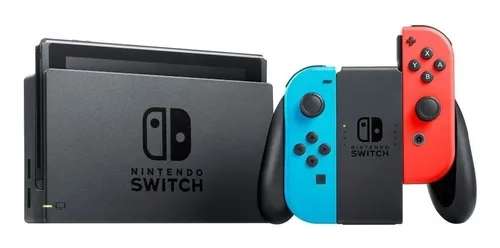 Mercado Libre: Nintendo Switch 32GB Standard color rojo neón, azul neón y negro
