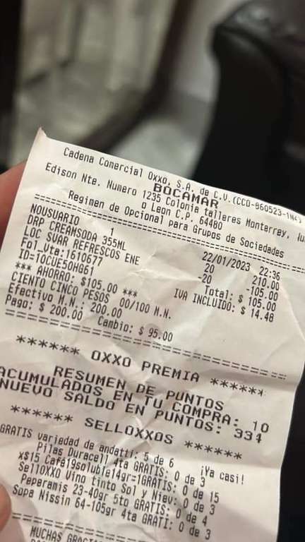 Oxxo: Refresco Dr Pepper a 5 pesos