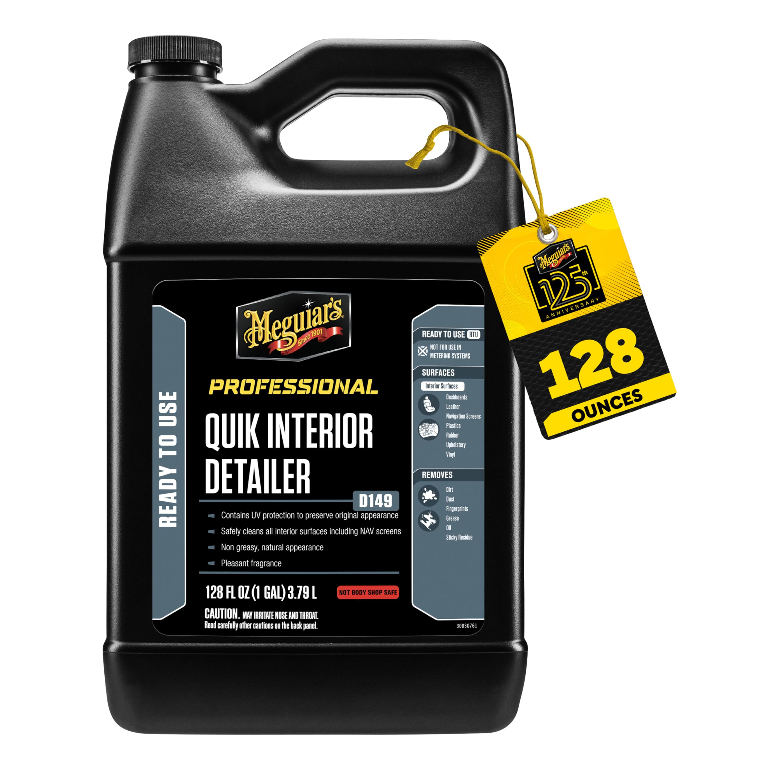 Amazon: Meguiar's 's Quik Interior Detailer, 1 Galón + Balón de regalo $499+