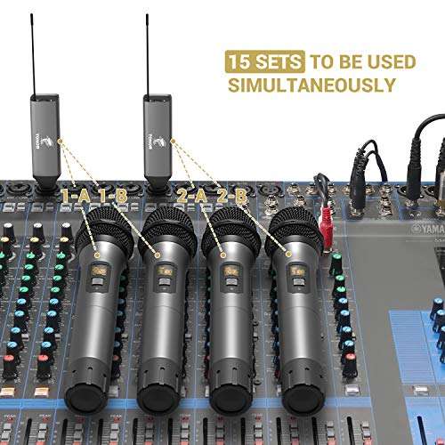 Amazon: TONOR UHF - Micrófono inalámbrico