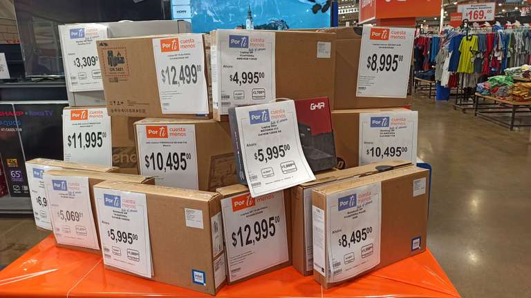 Laptops en oferta en Chedraui Colón GDL